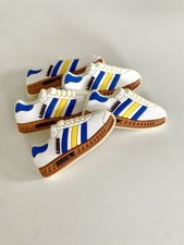 Leeds United The Peacocks Football Trainer Shoe Charm Croc Charm Jibbitz