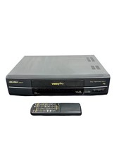 Bush Vcr810vp Vhs Video Cassette Recorder Player With Remote Tested Working