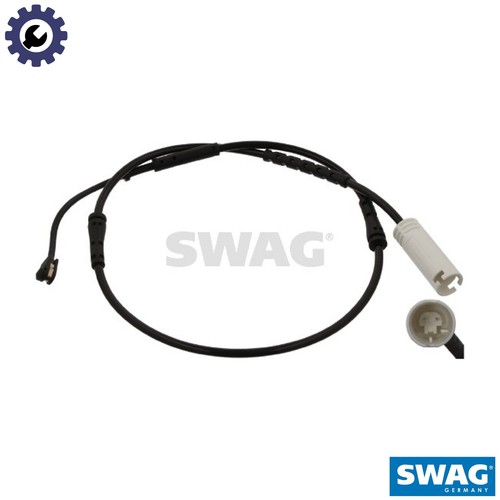 Warning contact brake pad wear - contact,