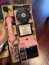 Crosley Retro Pink Pay Phone