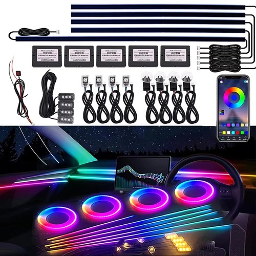 Neon full car interior ambient - car,