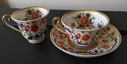 Antique ridgway trio tea - antique,