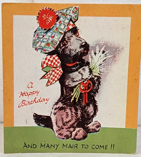 Vintage scottie dog - scottie,