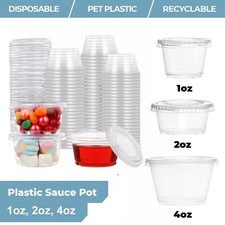 1oz - 4oz PP Plastic Sauce