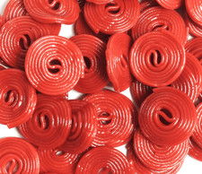 Red strawberry liquorice - strawberry,
