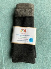 GIFT/MEDIUM/FAINT TIGER PRINT/100%/Used SHORT cashmere fingerless gloves/Adult