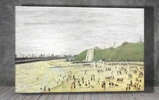 L. S. Lowry The Beach at Roker