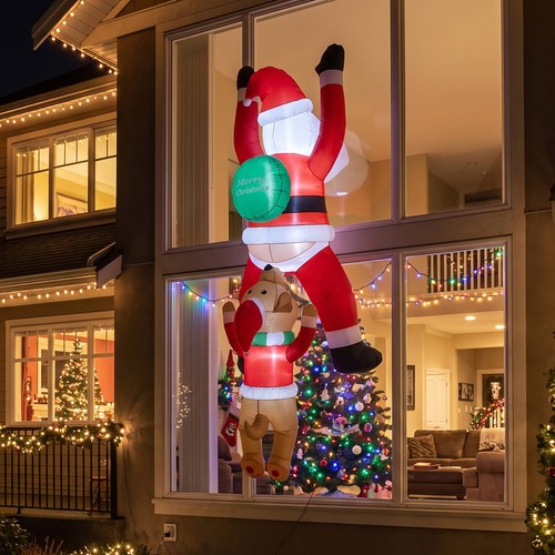 8ft inflatable christmas - 8ft,