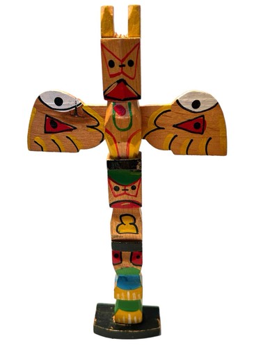 Vintage totem pole - ,