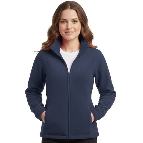 Ladies fleece jacket with - ladies,