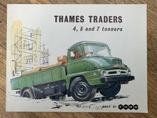 FORD THAMES TRADER Trucks 4, 5 & 7 Ton Sales Brochure, c1958, V6809/460