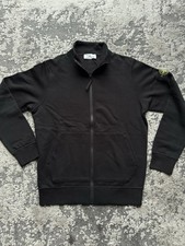 Stone island Full Zipper Jumper Authentic Medium Black Colour