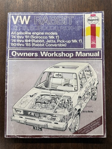 1974 1985 haynes - vw, workshop