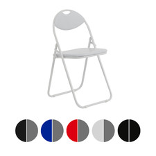 Folding Chairs Padded Faux