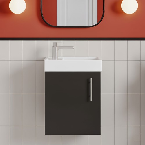 Nuie vault wall hung door - hung, 1-door