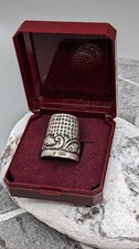 Vintage 800°Silver Thimble in