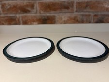 Denby Greenwich Medium Plates x2 Diameter 21.5cm Lunch Salad Desert