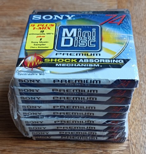 Rare sony premium minidisc - rare, 74