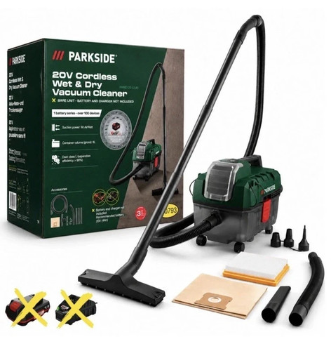 Parkside 20v cordless wet - parkside, &