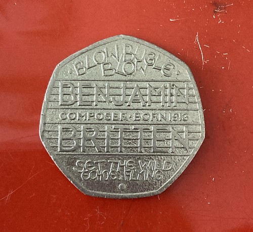 50p benjamin britten blow - benjamin,