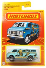 Matchbox retro chevy van - '75,