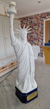 Vtg. Statue of Liberty Limoges Decanter Gaston De Lagrange Cognac Napoleon EMPTY