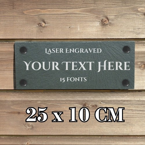Personalised slate plaque - slate,