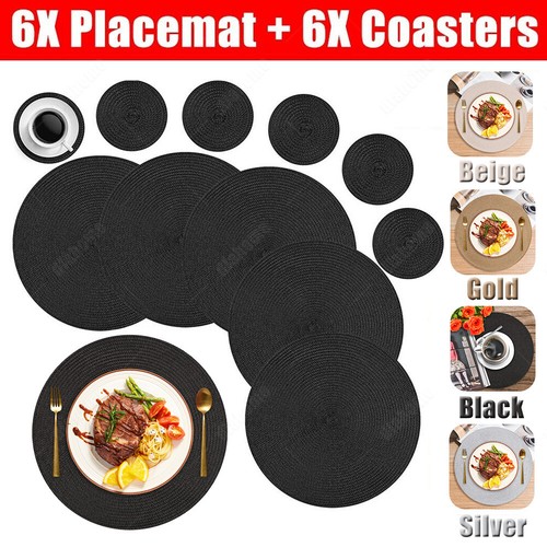 6pcs round slip place - 6pcs,
