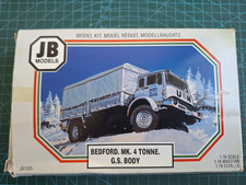 JB MODELS  1:76 SCALE  KIT #JB1005 BEDFORD, MK 4 TONNE G.S. BODY