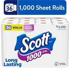 Scott 1000 Toilet Paper, 36