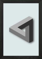 optical illusion Framed Wall