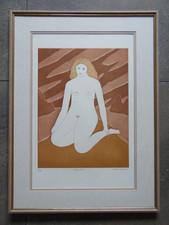 Portrait Naked Lady on the