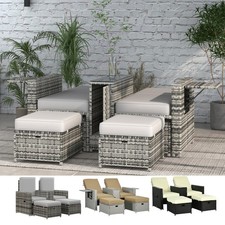 5-level Adjustable Rattan Sun