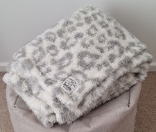 Dunelm Teddy Bear Grey/Cream