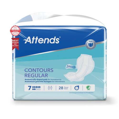 Attends contours regular - -, 7
