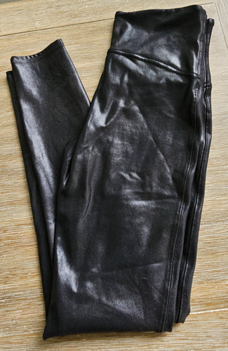Spanx faux leather leggings - spanx,