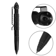 Tactical Metal Pen – Anti-skid Emergency Glass Breaker & Self-defense Tool Set