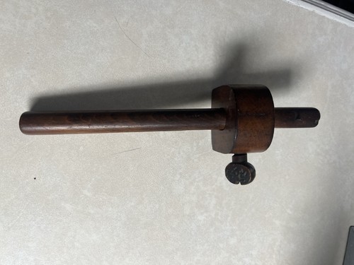Antique wood marking gauge - marking,
