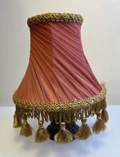 Vintage Pink Pleated Chiffon