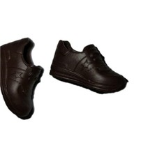 Sindy Fashion Doll Star Shoes Trainers Brown Vintage Sindy Compatible Shoes Only