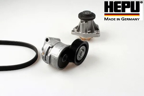 Water pump ribbed - water, +