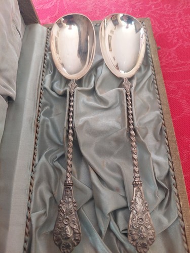 Antique german silver - german, serving