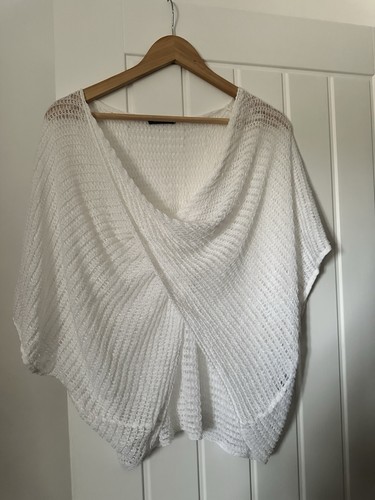 Oska white linen open knit - oska,
