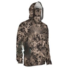 Men Hood Fishing Shirt long