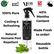 Strong & Natural Peppermint Essential Oil Spray Mice Rodent Spider repellent