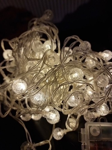 100 led crystal ball - 100,