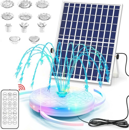 12w solar water fountain - 12w,