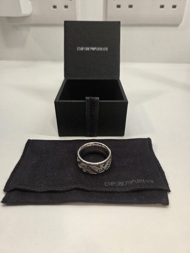 Mens emporio armani ring - armani,