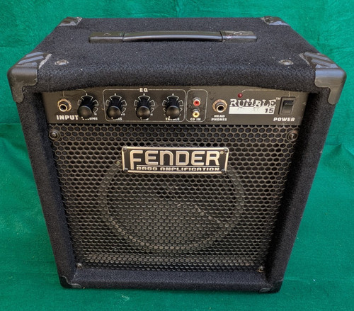 Fender rumble 15 watt - rumble,