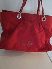 Dolce & Gabbana D&G Red Canvas
